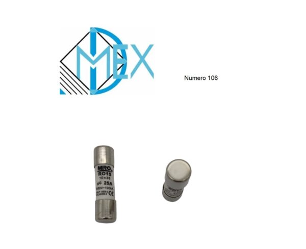 fusible 10x38 Fusibles Tipo Cartucho