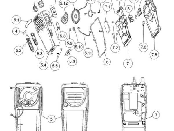 Radios Refacciones Motorola dep450
