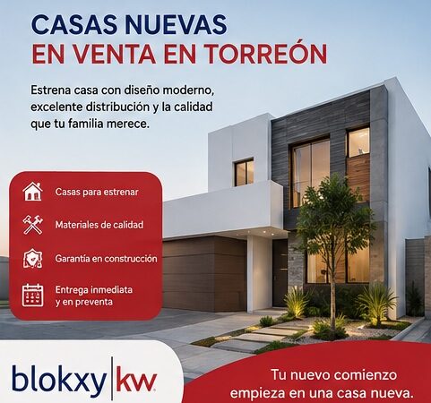 Casas Nuevas en Venta en Torreón Casas Nuevas en Venta