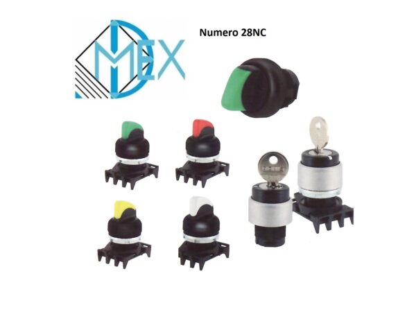 Selectores 22mm corto